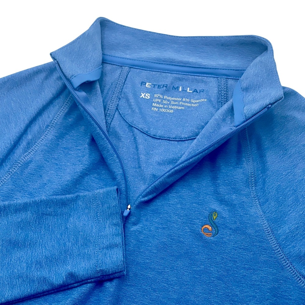Peter Millar Women's XS Golf Pullover 1/4 Zip UPF 50+ Sun Protection Performance
